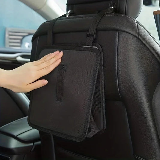 Poubelle de voiture pliable