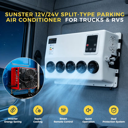 Climatisation de toit électrique 12V 24V de camping-car