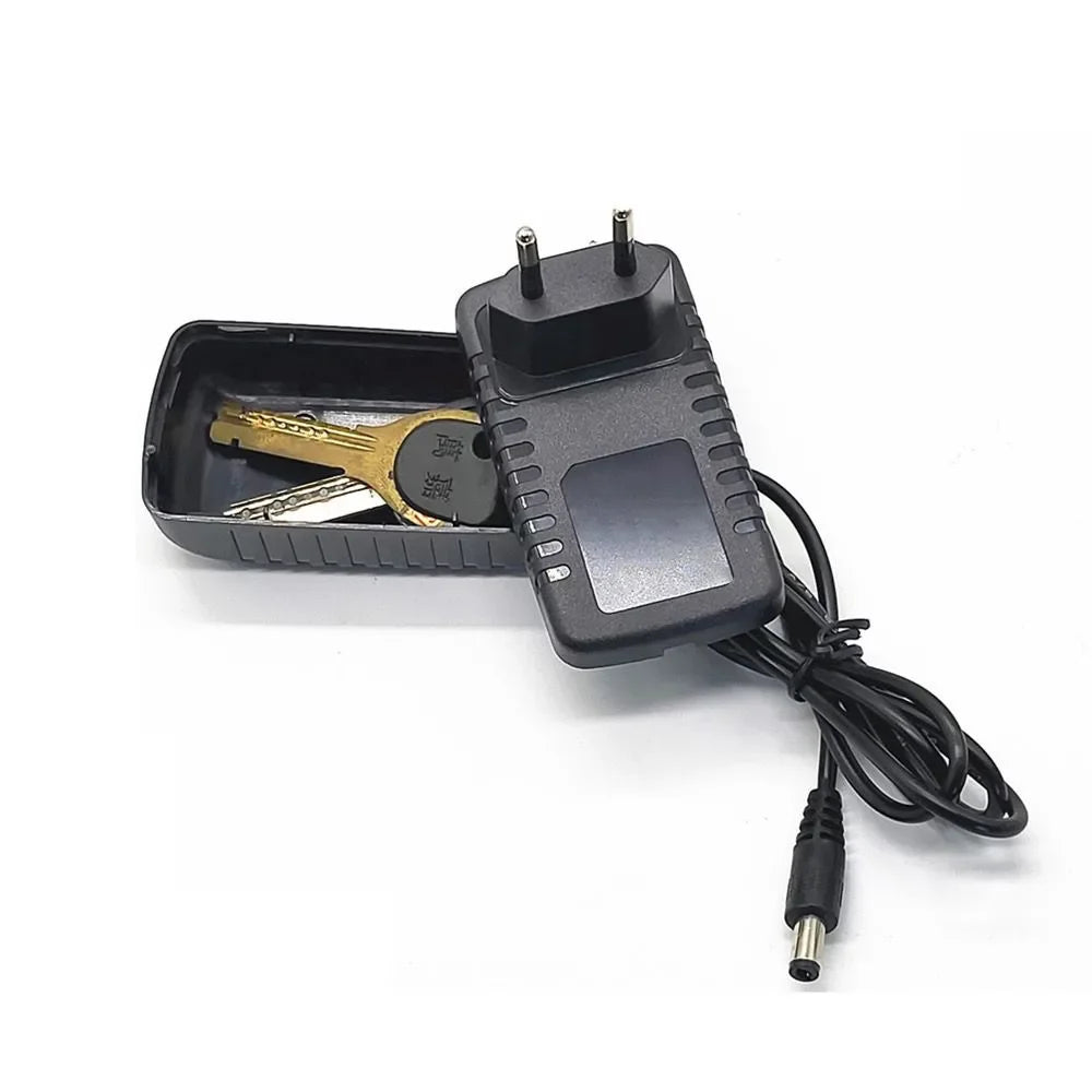 Mini coffre-fort de stockage, adaptateur de charge simulé