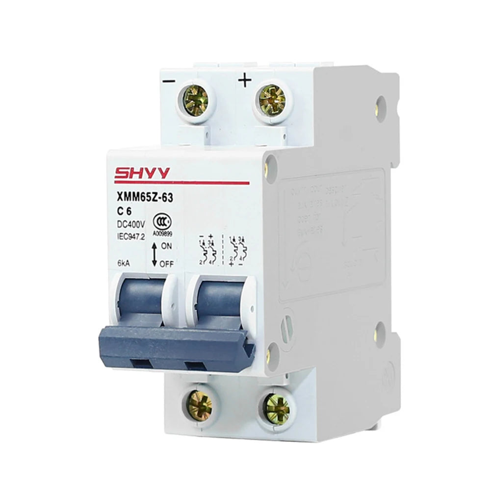 Disjoncteur DC MCB pour panneaux solaires photovoltaïques
