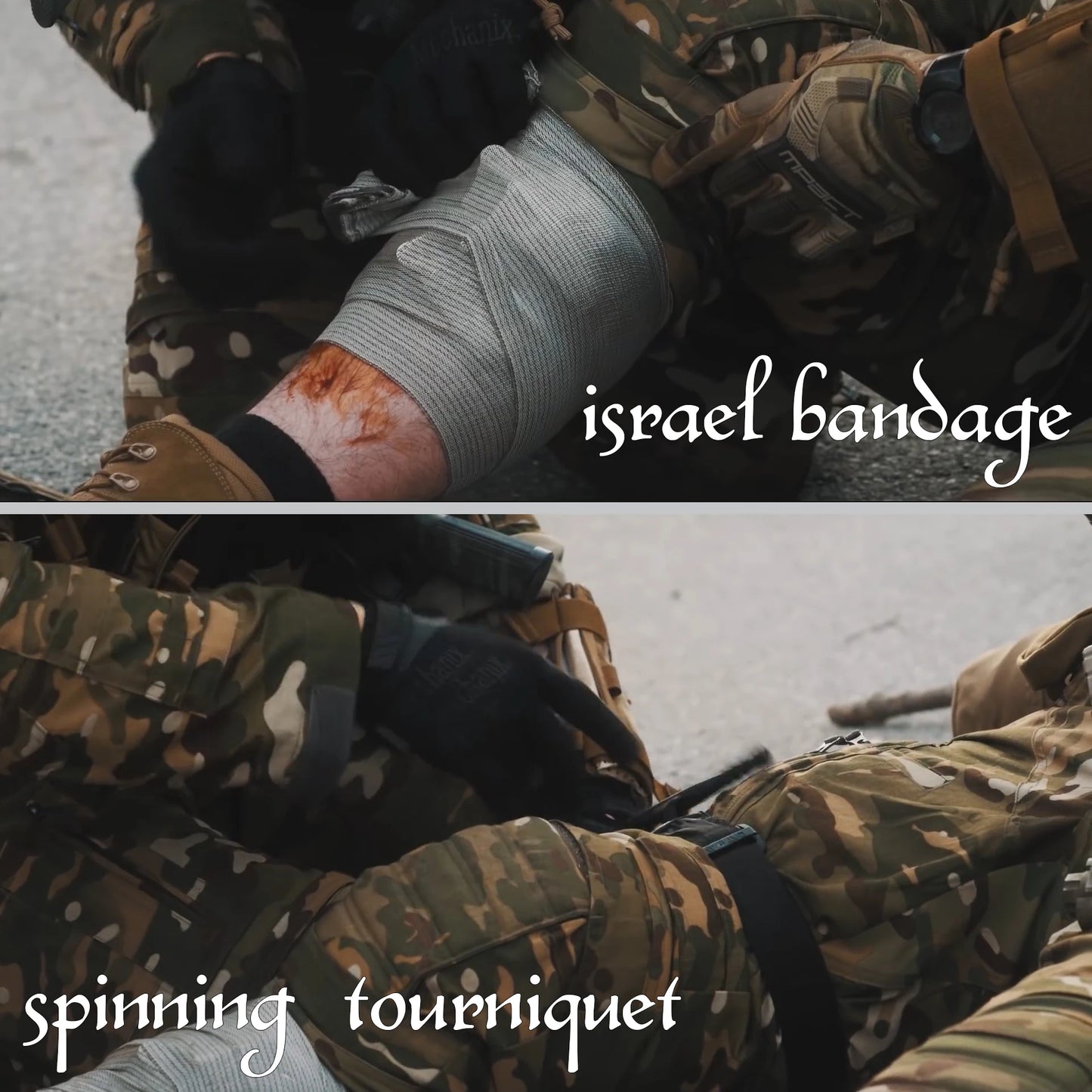 Kit de survie tactique pour traumatismes