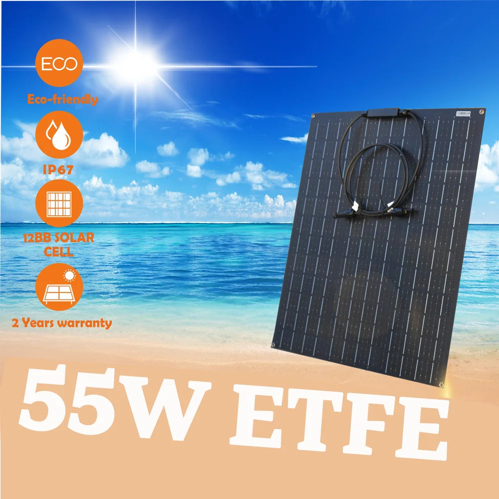 Panneau solaire 18V 55W