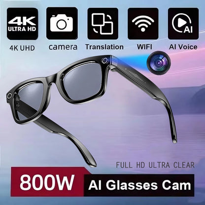 Lunettes 800W caméra AI traduction intelligente