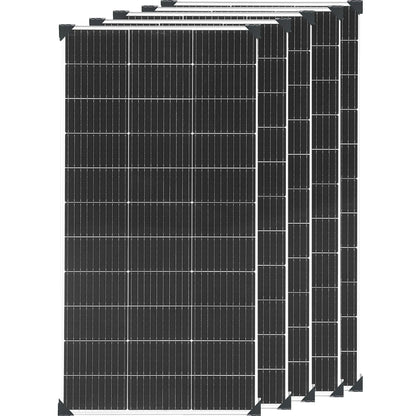 Panneau Solaire Rigide 120W 18V — Monocristallin Type N, 24%, 1 à 10 Pièces (120W à 1200W)