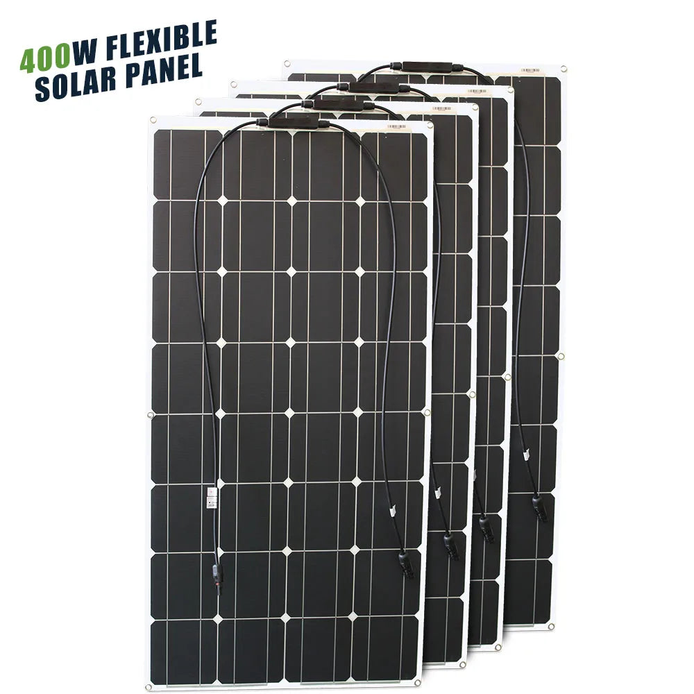 Panneau solaire Flexible 12V, 600W 100W 200W 300W 400W 500W