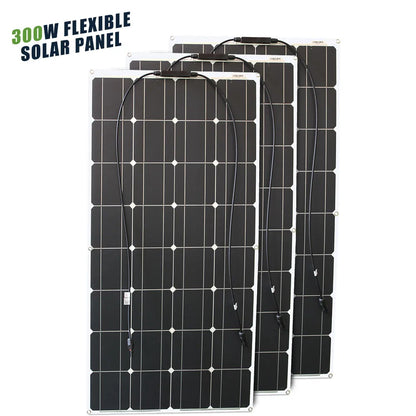 Panneau solaire Flexible 12V, 600W 100W 200W 300W 400W 500W