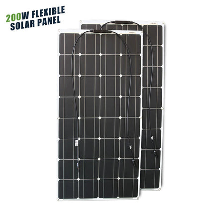 Panneau solaire Flexible 12V, 600W 100W 200W 300W 400W 500W