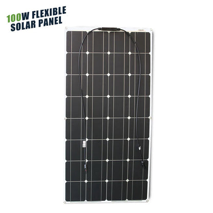 Panneau solaire Flexible 12V, 600W 100W 200W 300W 400W 500W