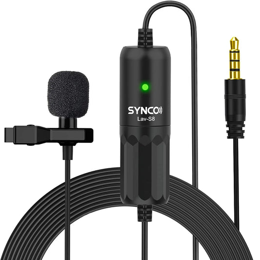 Microphone pour iPhone, PC, Android avec réduction du bruit