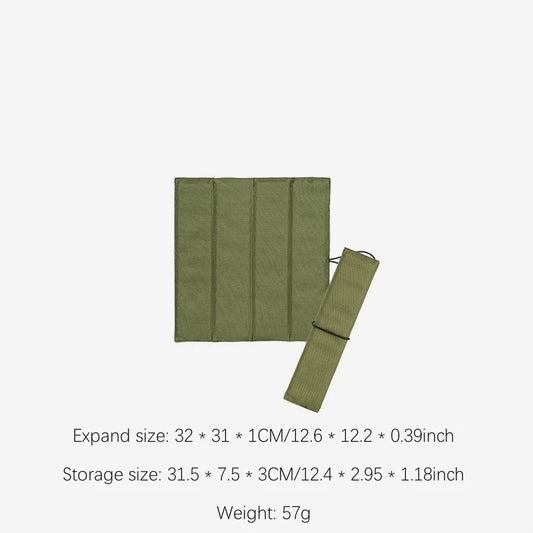 Coussin de siège de camping d'extérieur