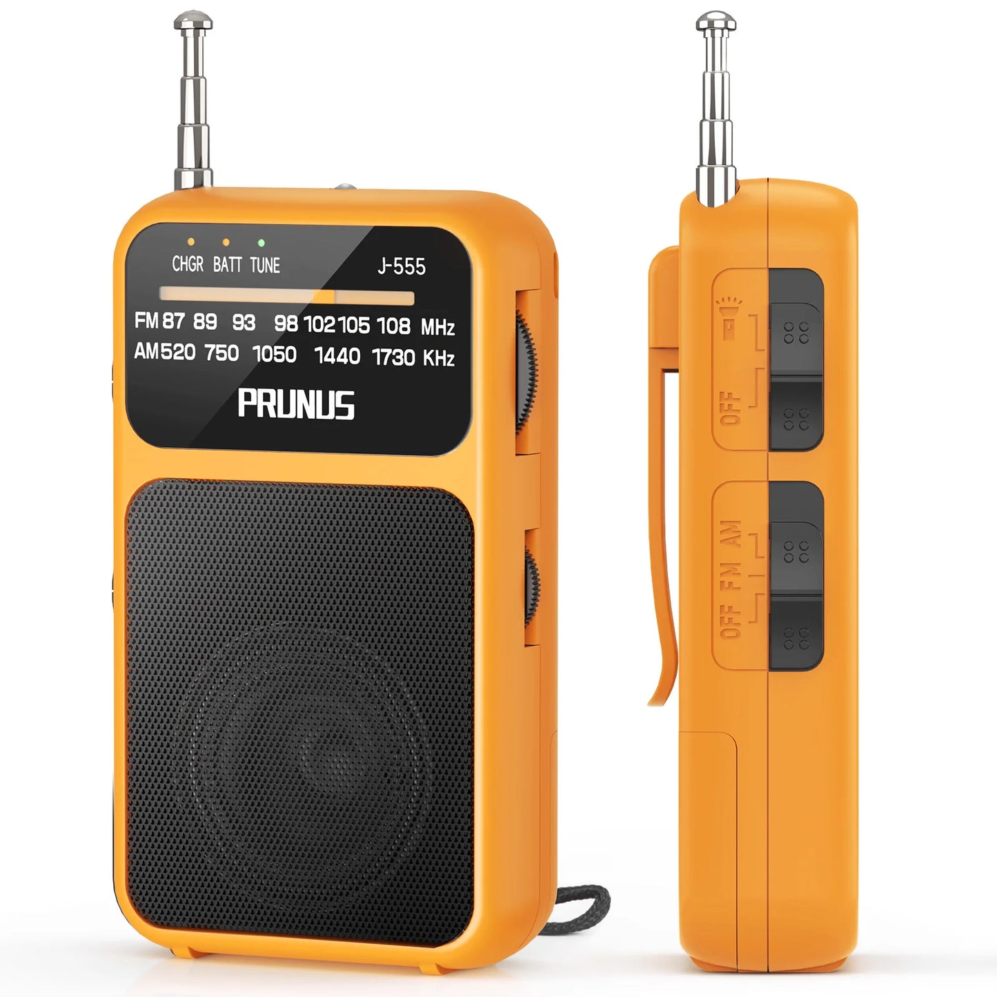 Mini Radio de poche portable AM FM AAA USB-C