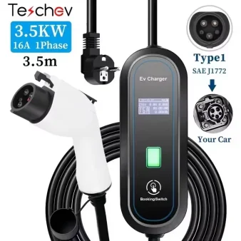 Câble de charge Type2 cordon IEC62196 pour voiture électrique