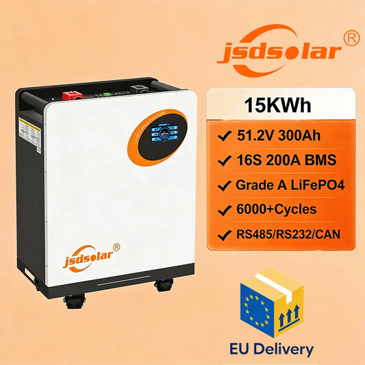 Batterie solaire au lithium LiFePO4 48V 300Ah 15KWh