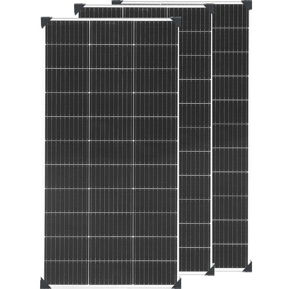 Panneau Solaire Rigide 120W 18V — Monocristallin Type N, 24%, 1 à 10 Pièces (120W à 1200W)