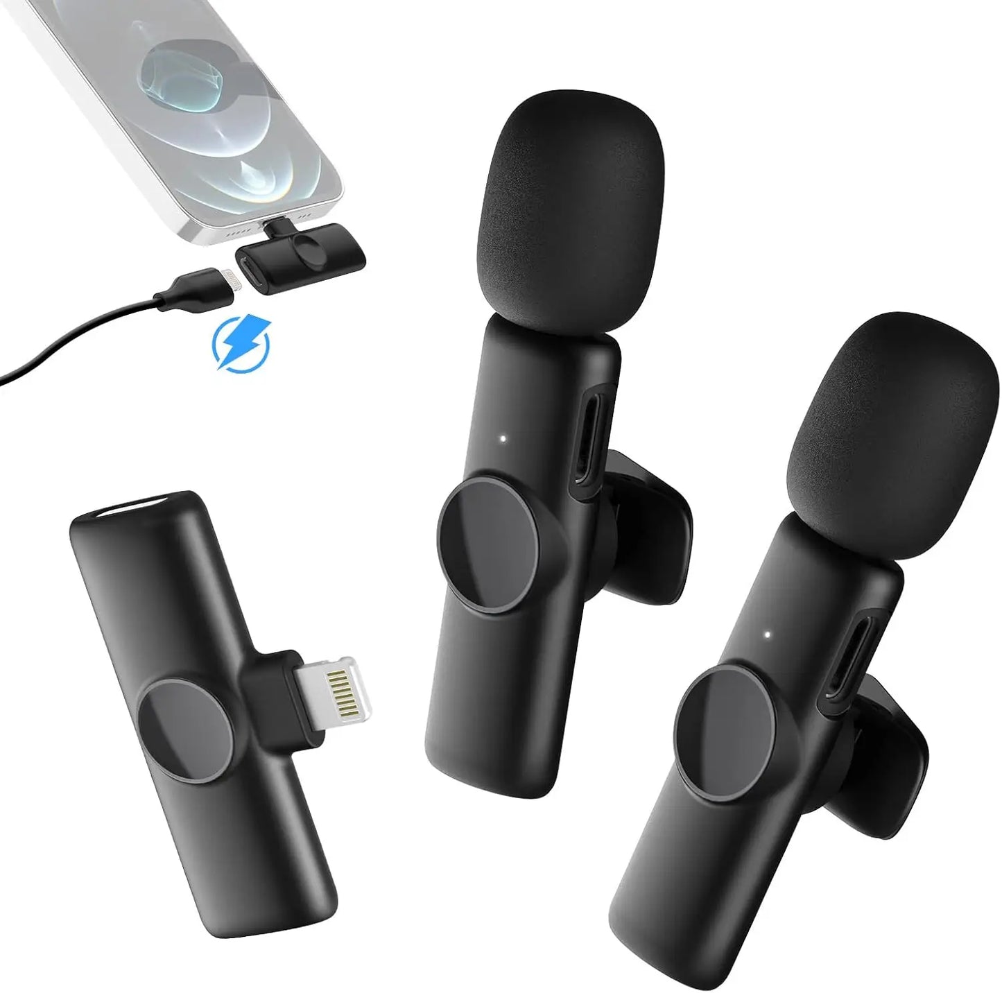 Microphone Lavalier pour téléphone portable