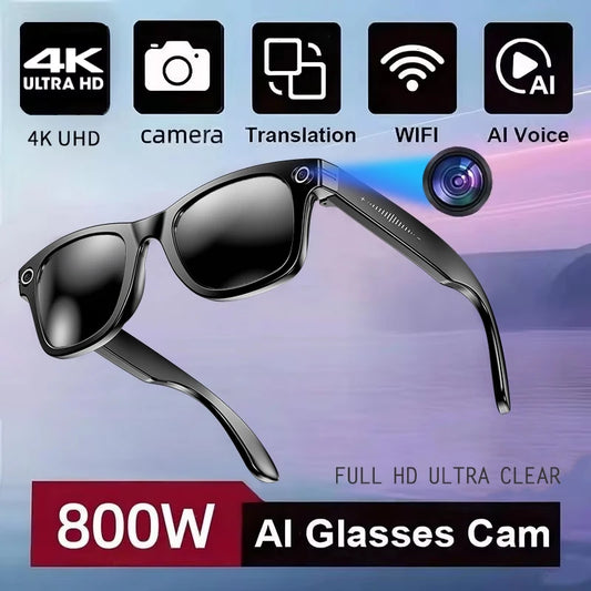 Lunettes 800W caméra AI traduction intelligente