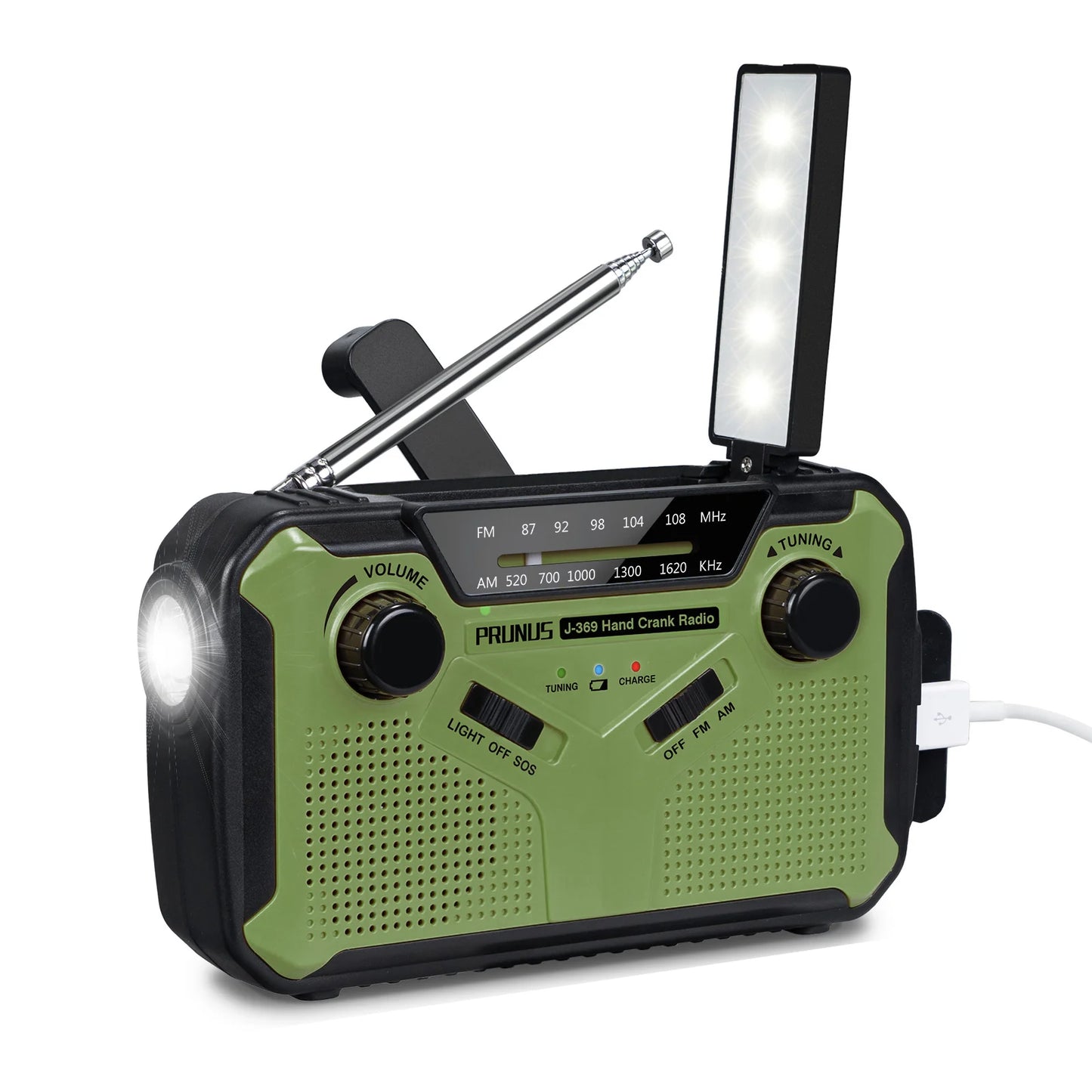 Radio d'urgence AM/FM pour les urgences