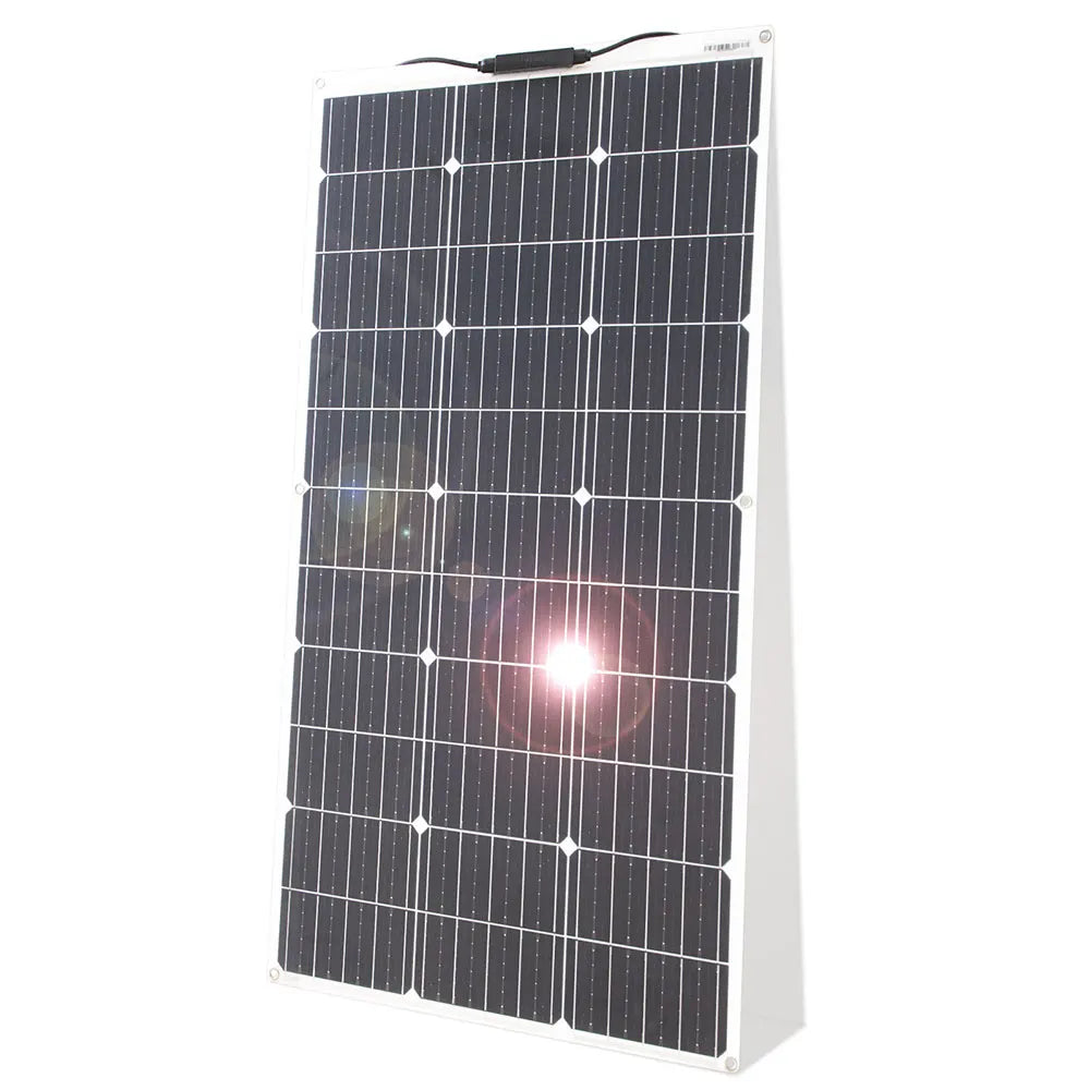 Kit de panneaux solaires flexibles 12V, 100W 200W