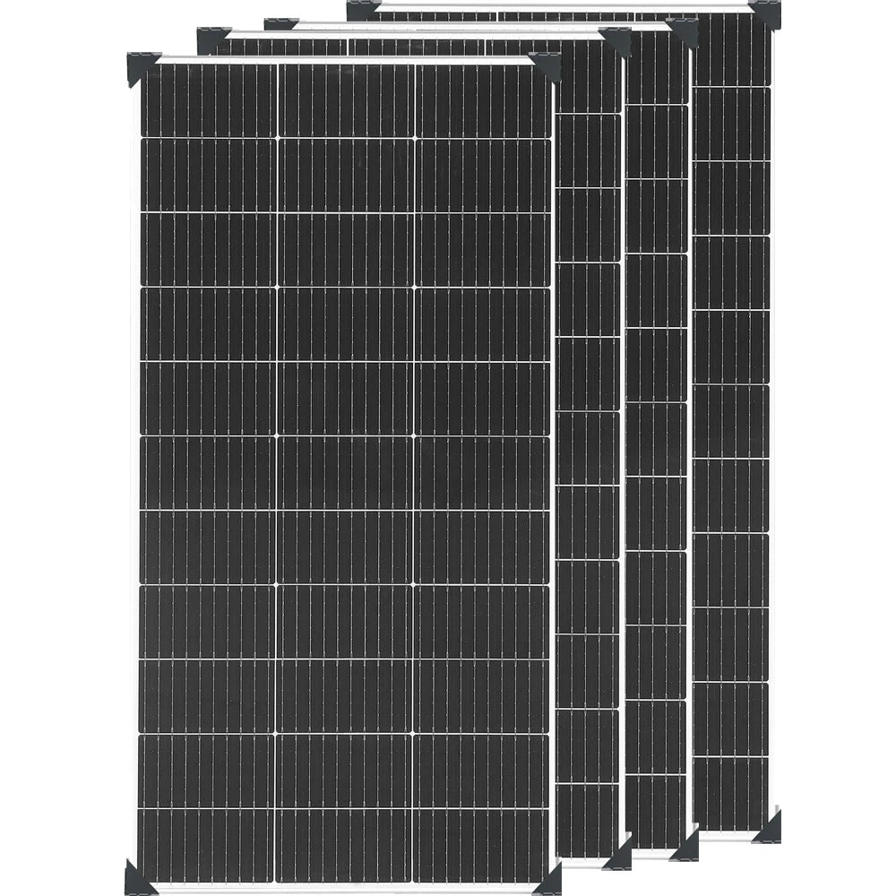 Panneau Solaire Rigide 120W 18V — Monocristallin Type N, 24%, 1 à 10 Pièces (120W à 1200W)