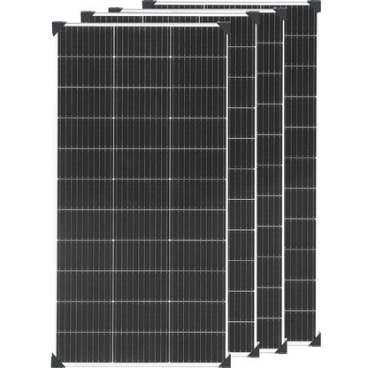Panneau Solaire Rigide 120W 18V — Monocristallin Type N, 24%, 1 à 10 Pièces (120W à 1200W)
