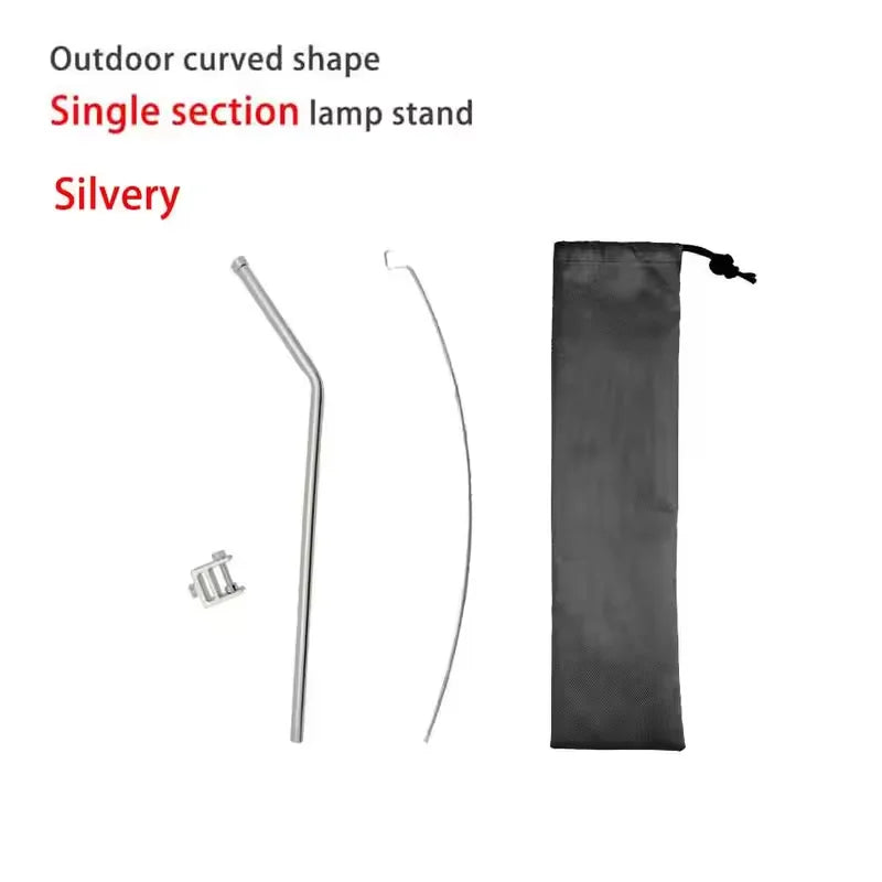 Support de lampe de camping ultraléger avec réglage à 360°