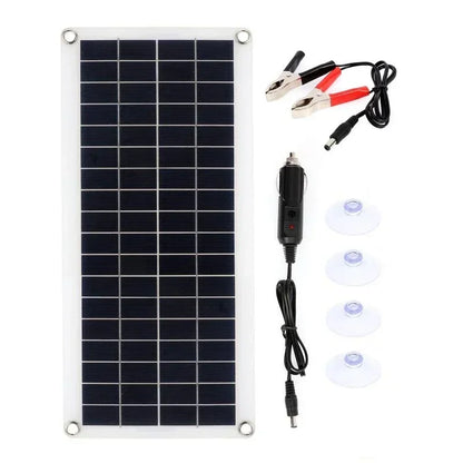 Panneau solaire 1000W 12V, cellule solaire avec contrôleur 60A 100A
