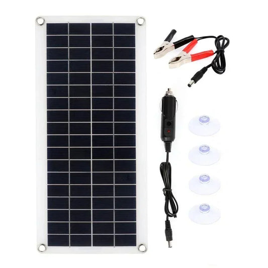 Panneau solaire 1000W 12V, cellule solaire avec contrôleur 60A 100A