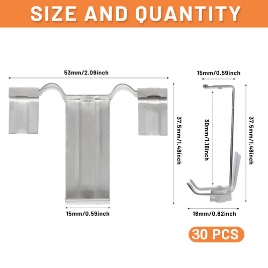 Clips de Drainage pour panneaux solaires 100/50/30 pièces