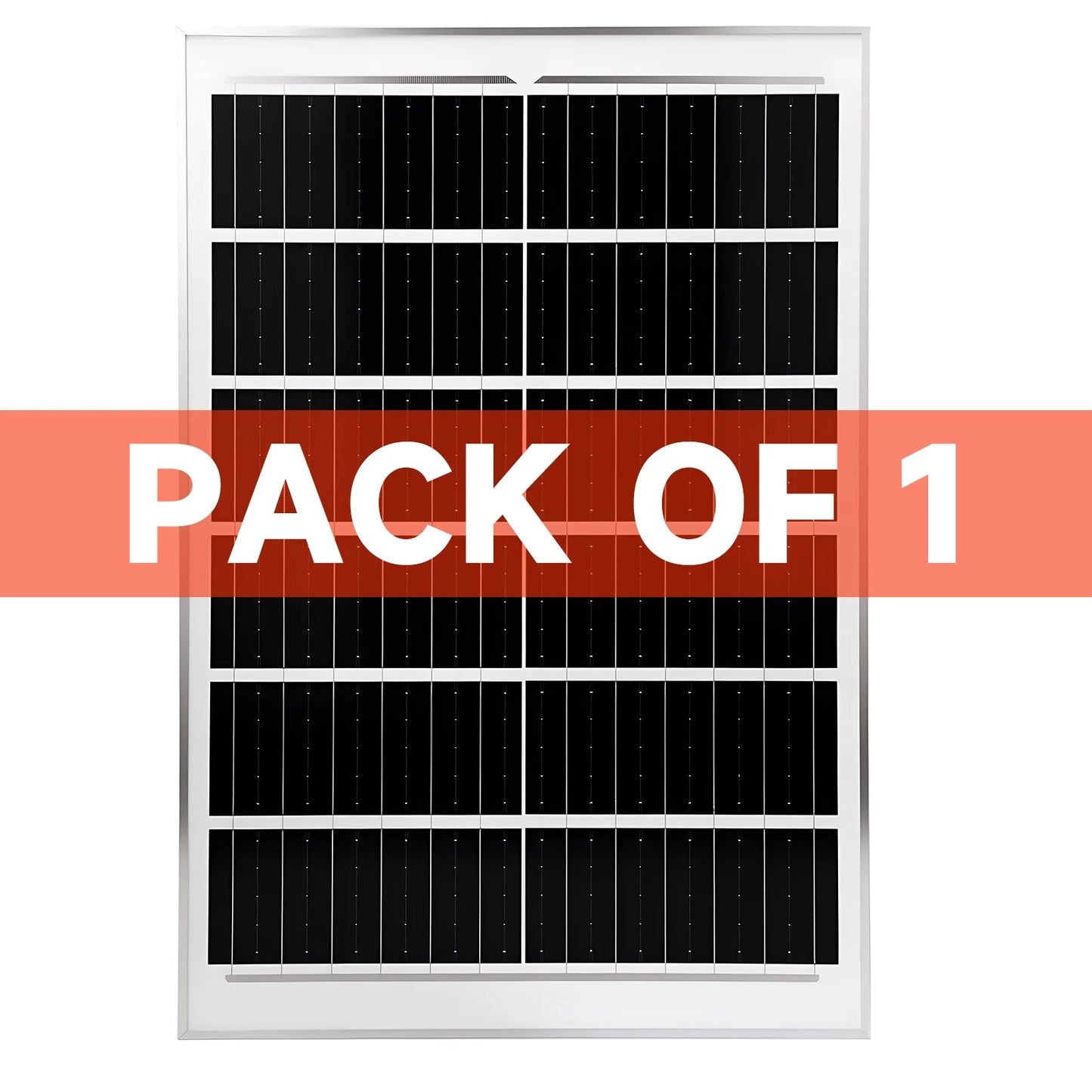 Panneau Solaire 50/100W 6V Éclairage Public — Charge Rapide, IP65, 53×35cm, Haute Efficacité