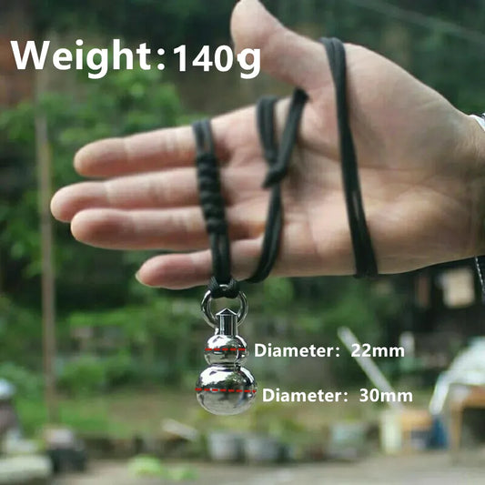 Collier pendentif brise-vitre en acier inoxydable