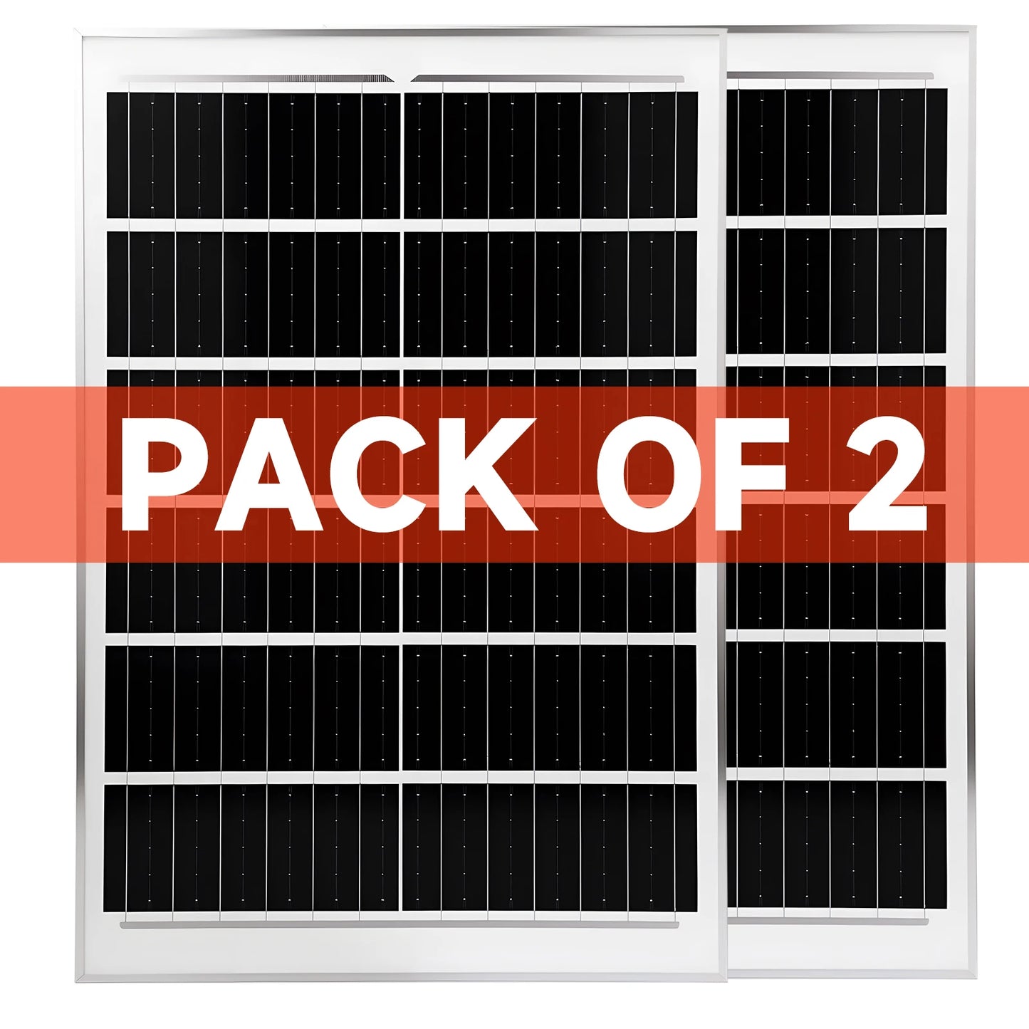 Panneau Solaire 50/100W 6V Éclairage Public — Charge Rapide, IP65, 53×35cm, Haute Efficacité