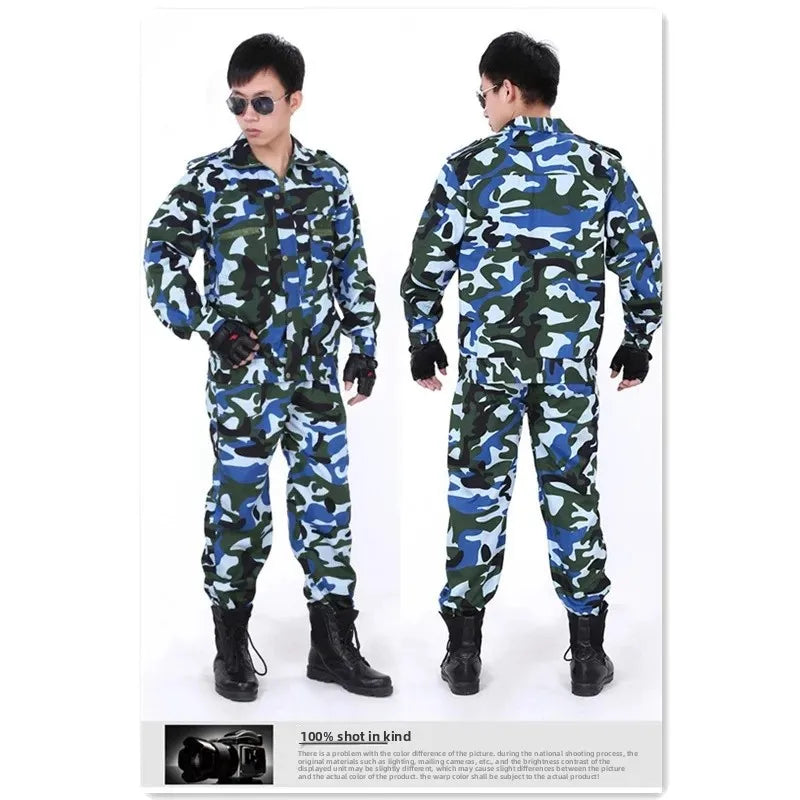 Ensemble supérieur du corps camouflage