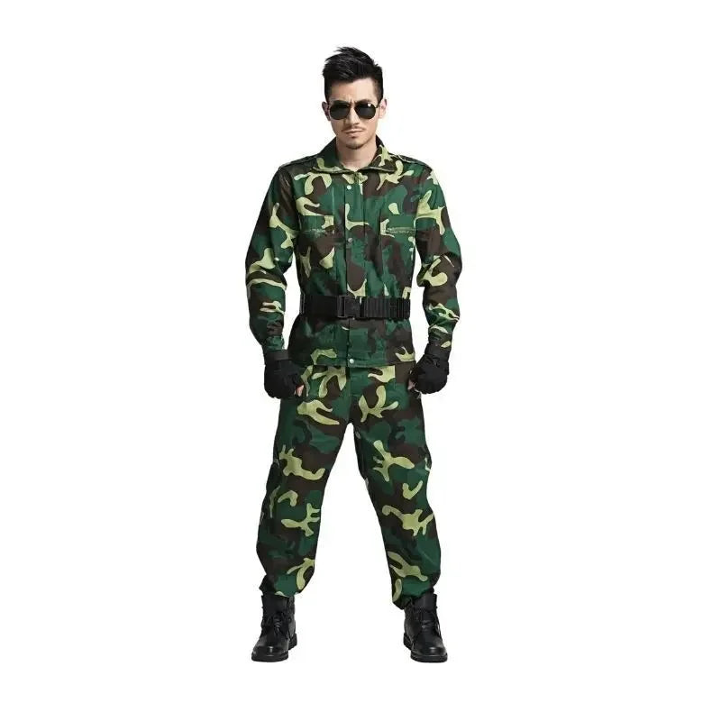 Ensemble supérieur du corps camouflage
