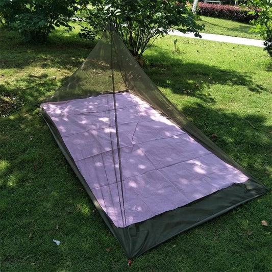 Moustiquaire triangulaire de camping