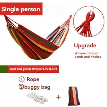 Hamac en toile de qualité supérieure