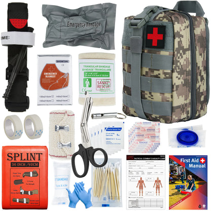 Kit de survie tactique pour traumatismes
