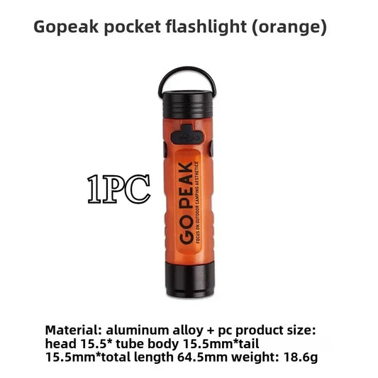 Lampe torche LED compacte à clipser sur casquette