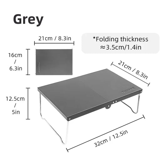 Petite table pliante portable ultralégère