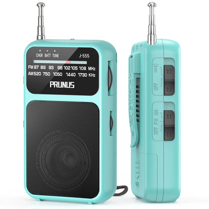 Mini Radio de poche portable AM FM AAA USB-C
