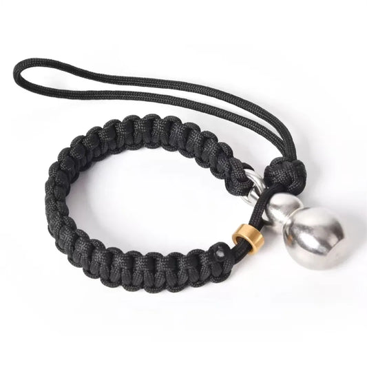 Bracelet d'auto-défense inox — Protection poignet robuste