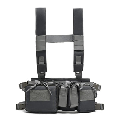 Gilet de poitrine tactique, sac de plate-forme, gilet d'entraînement sur le terrain, sangle de Camouflage multifonctionnelle avec multi-poches, Camping en plein air, Pack de Match CS