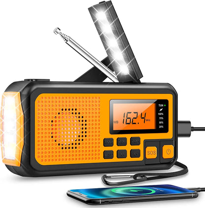 Radio d'urgence AM/FM pour les urgences