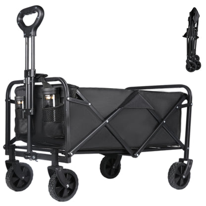 Chariot de camping pliable 100L grande capacité