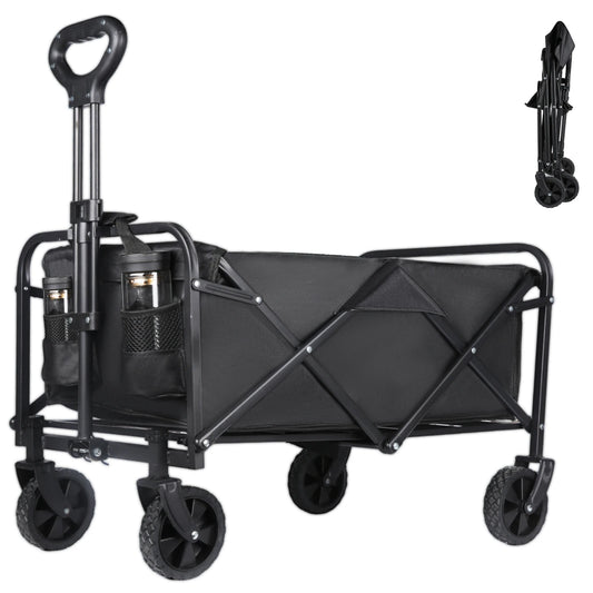 Chariot de camping pliable 100L grande capacité