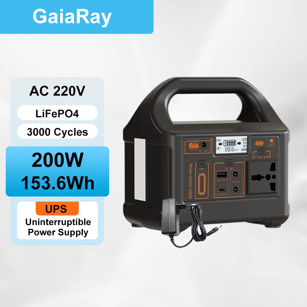 Centrale Électrique 500W 300W, Générateur Solaire