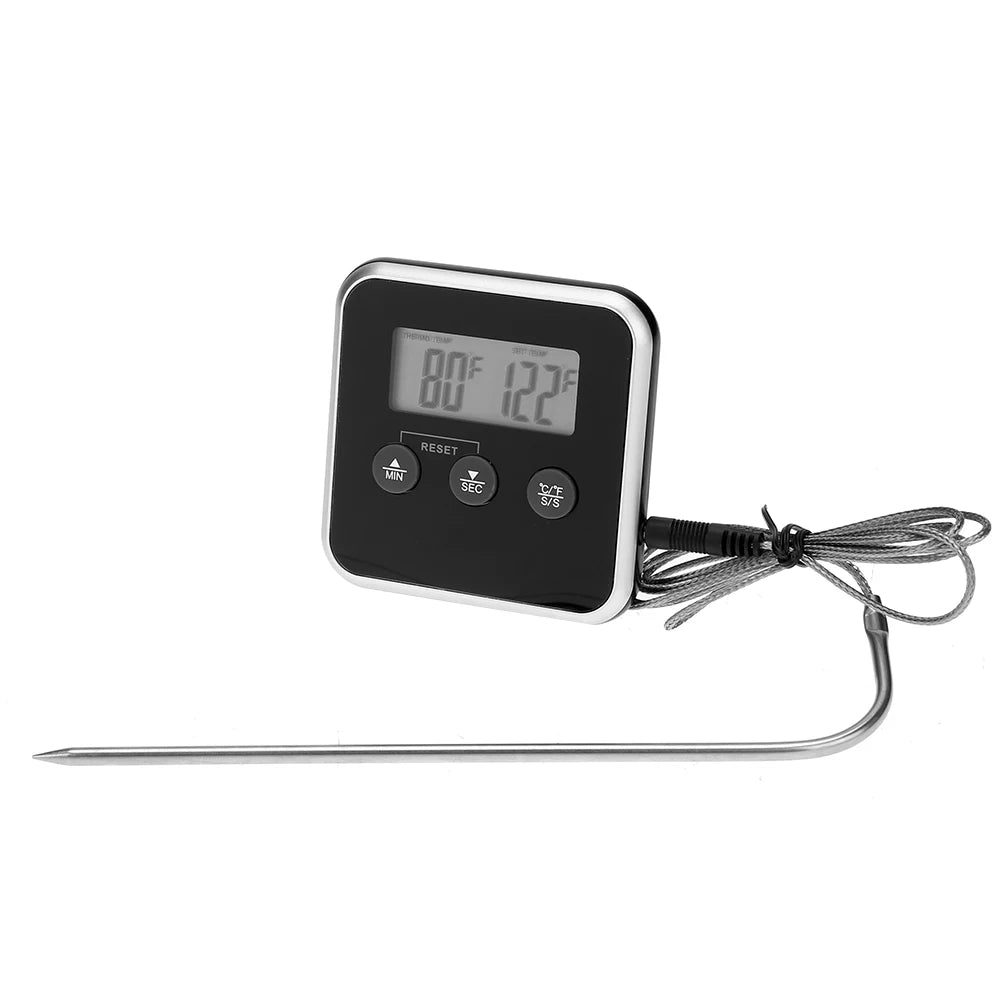 Sonde numérique LCD électronique pour barbecue