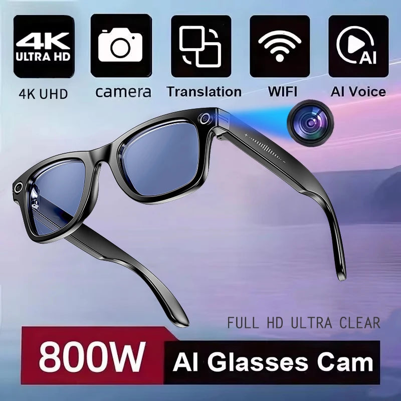 Lunettes 800W caméra AI traduction intelligente