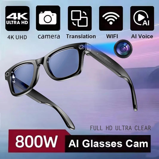 Lunettes 800W caméra AI traduction intelligente