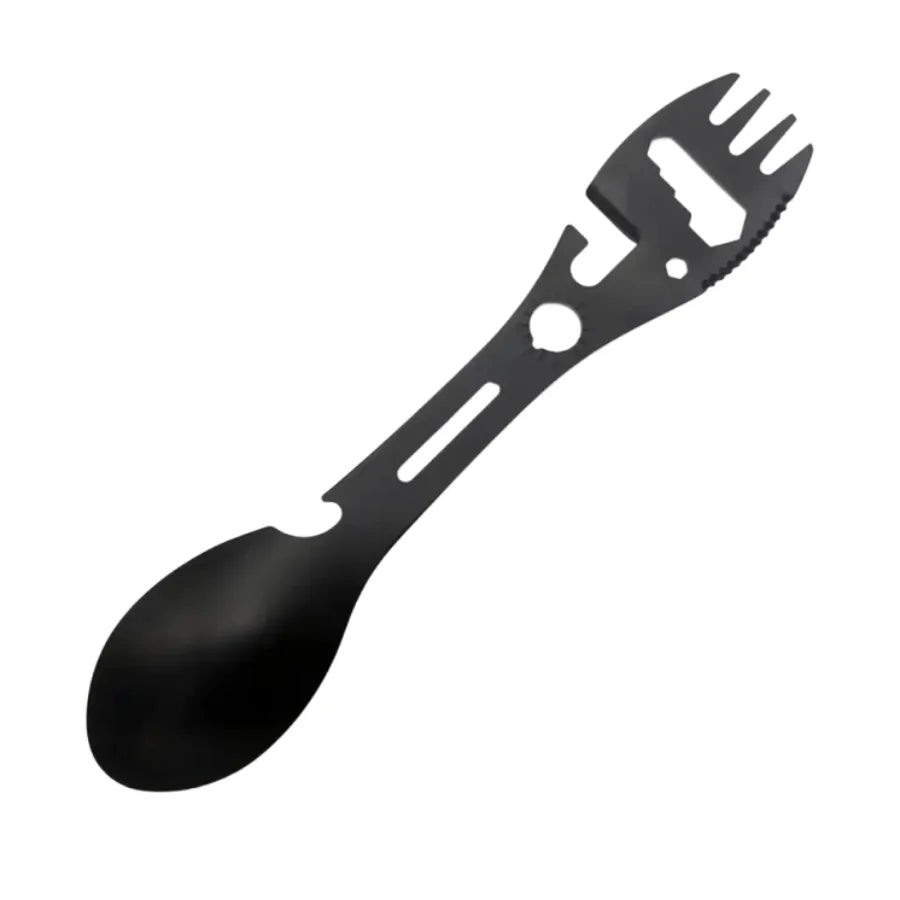 Fourchette d'extérieur cuillère outil de Camping