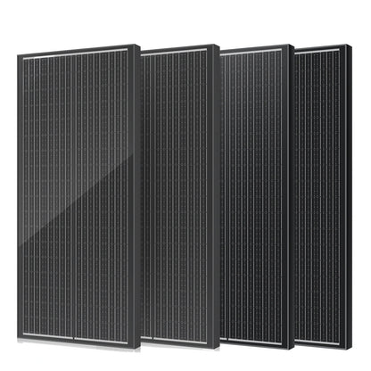 Panneau Solaire Rigide 100W 12,8V — Monocristallin Type N 18BB, Étanche IP65, Camping & Maison